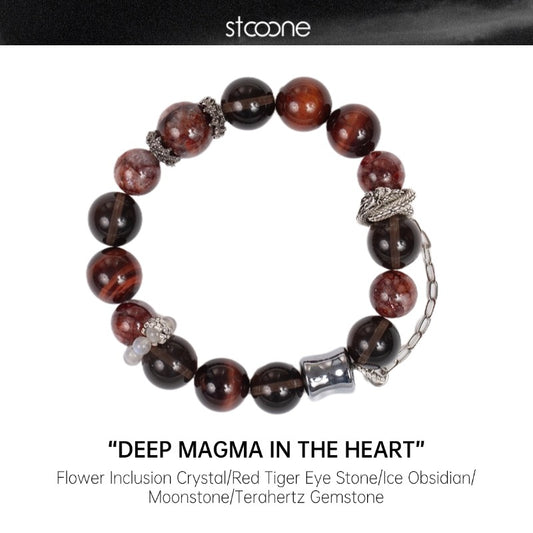 Natural crystal bead bracelet ORIGINAL DESIGN BRAND Natural/Unique/handmade Lucky Charm, Energy Balancing, Great Gift, Trendy Accessories