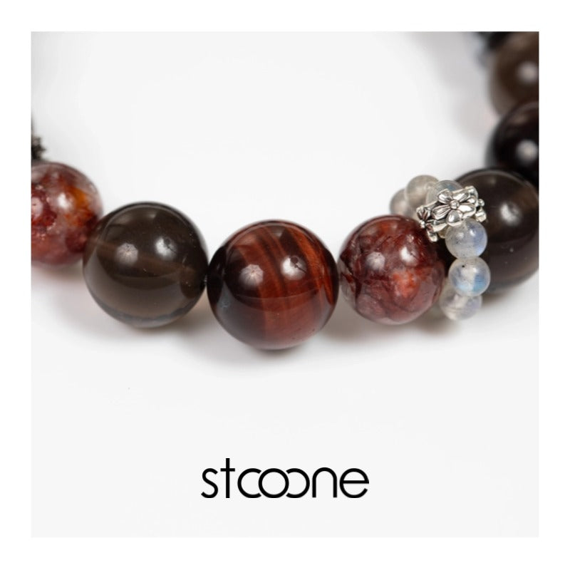 Natural crystal bead bracelet ORIGINAL DESIGN BRAND Natural/Unique/handmade Lucky Charm, Energy Balancing, Great Gift, Trendy Accessories